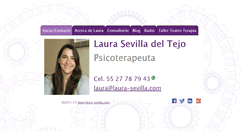 Desktop Screenshot of laura-sevilla.com